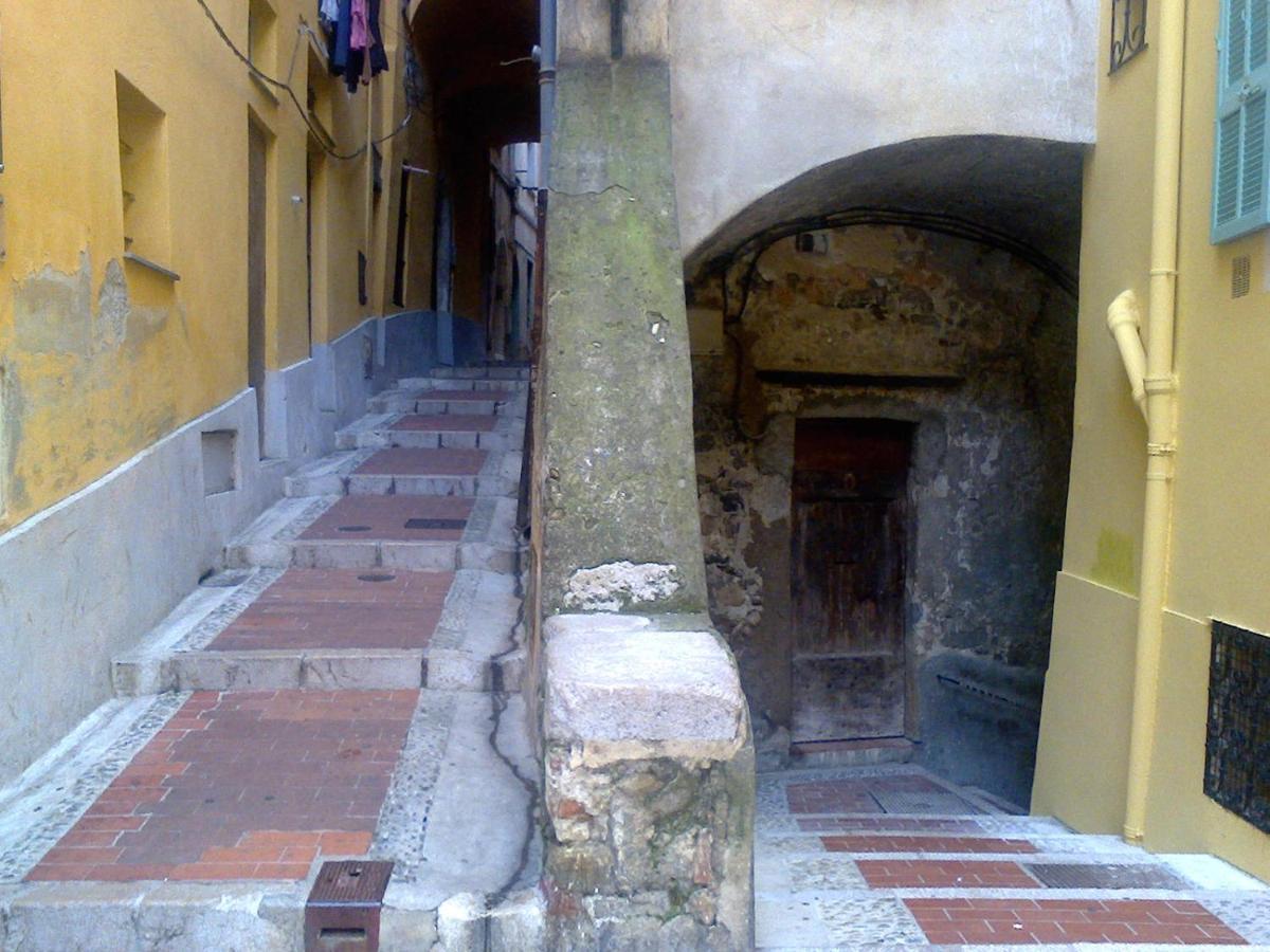 Joli Studio Vue Mer, Vieille Ville Menton Exteriér fotografie